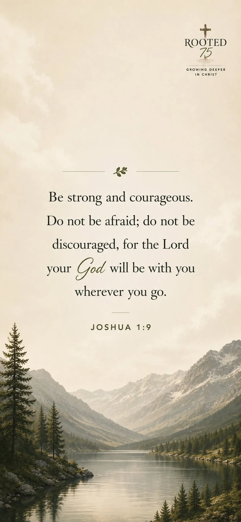 Joshua 1:9 Scripture Wallpapers preview